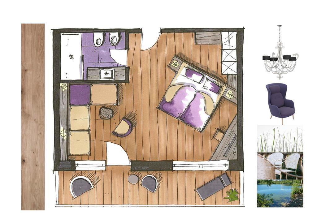 Seehotel Sparer Апиано сула Страда дел Вино Стая снимка